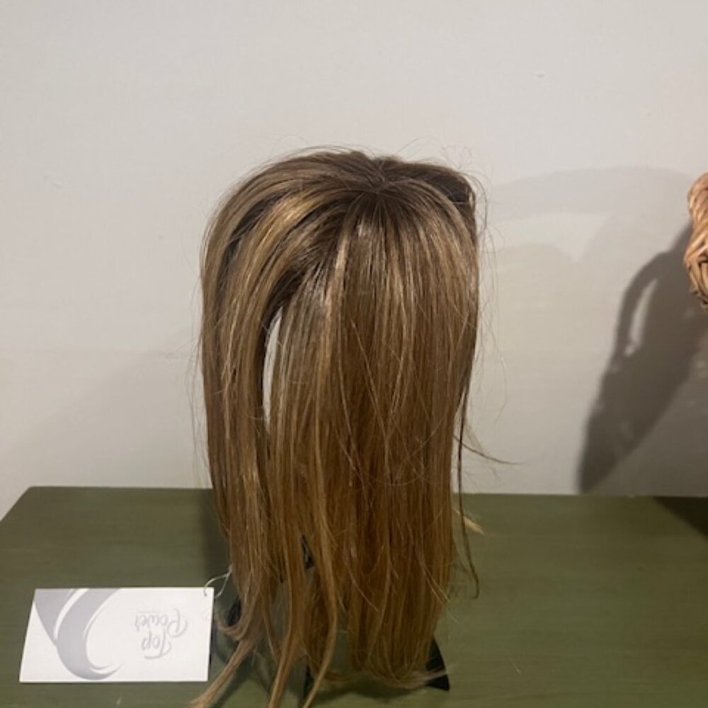 Lace Front Hair Topper Hand Tied